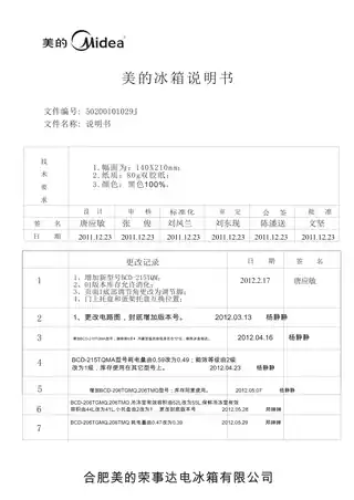 Midea美的 美的冰箱BCD-215TQM闪白银